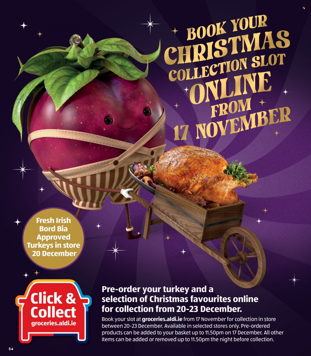 Aldi offer. Page 54