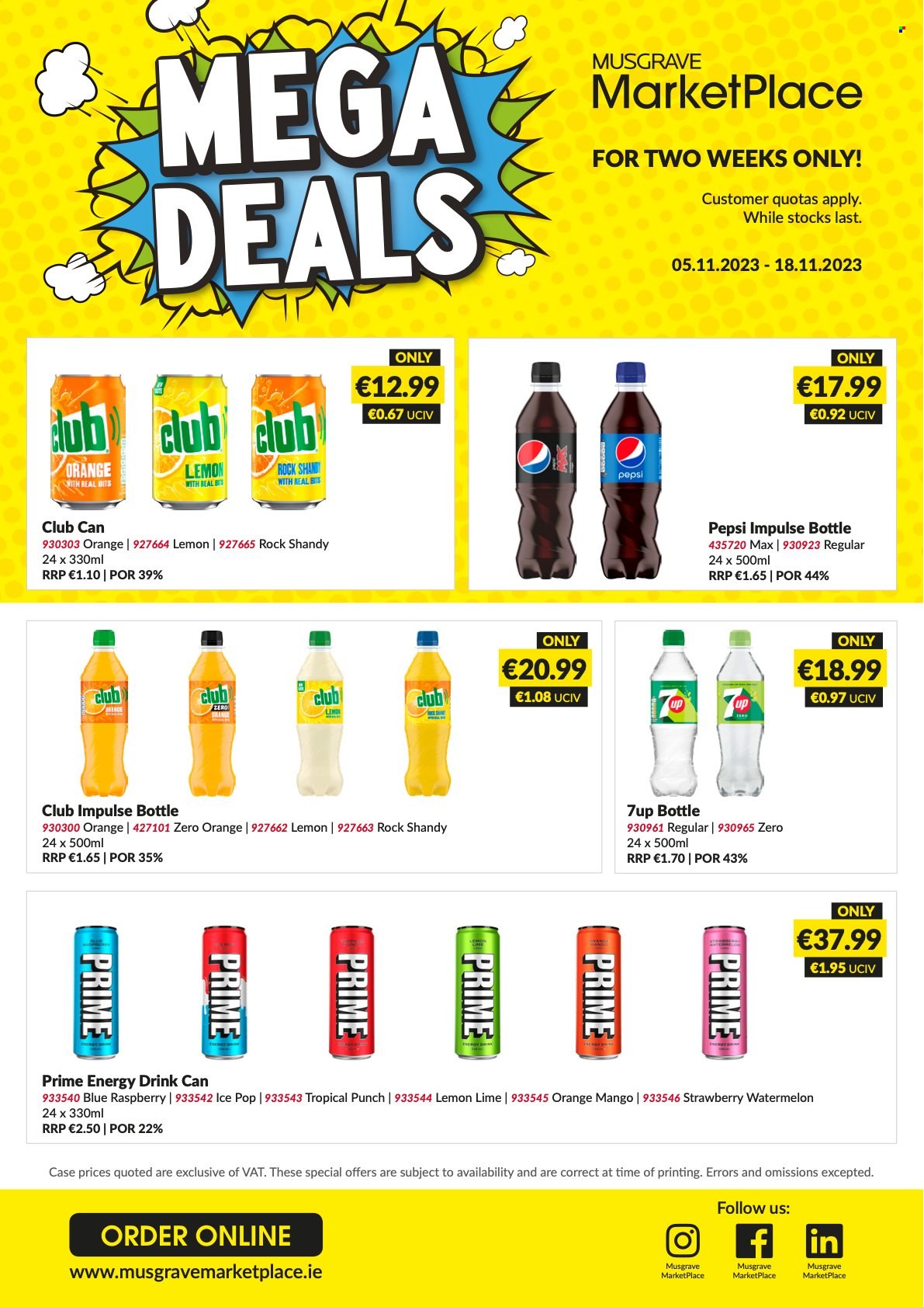 MUSGRAVE Market Place offer - 05.11.2023 - 18.11.2023. Page 1