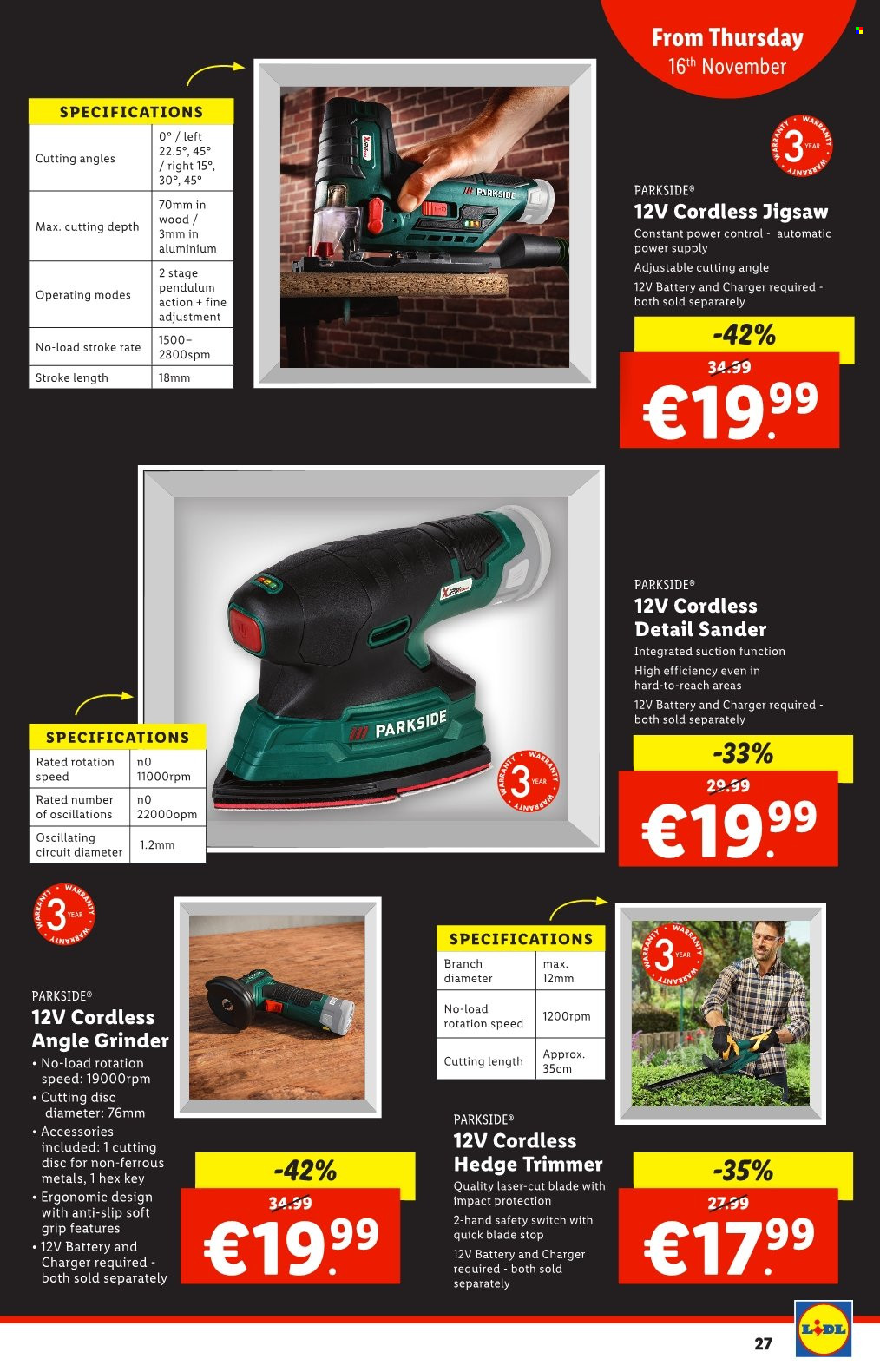 Lidl offer - 16.11.2023 - 22.11.2023. Page 27