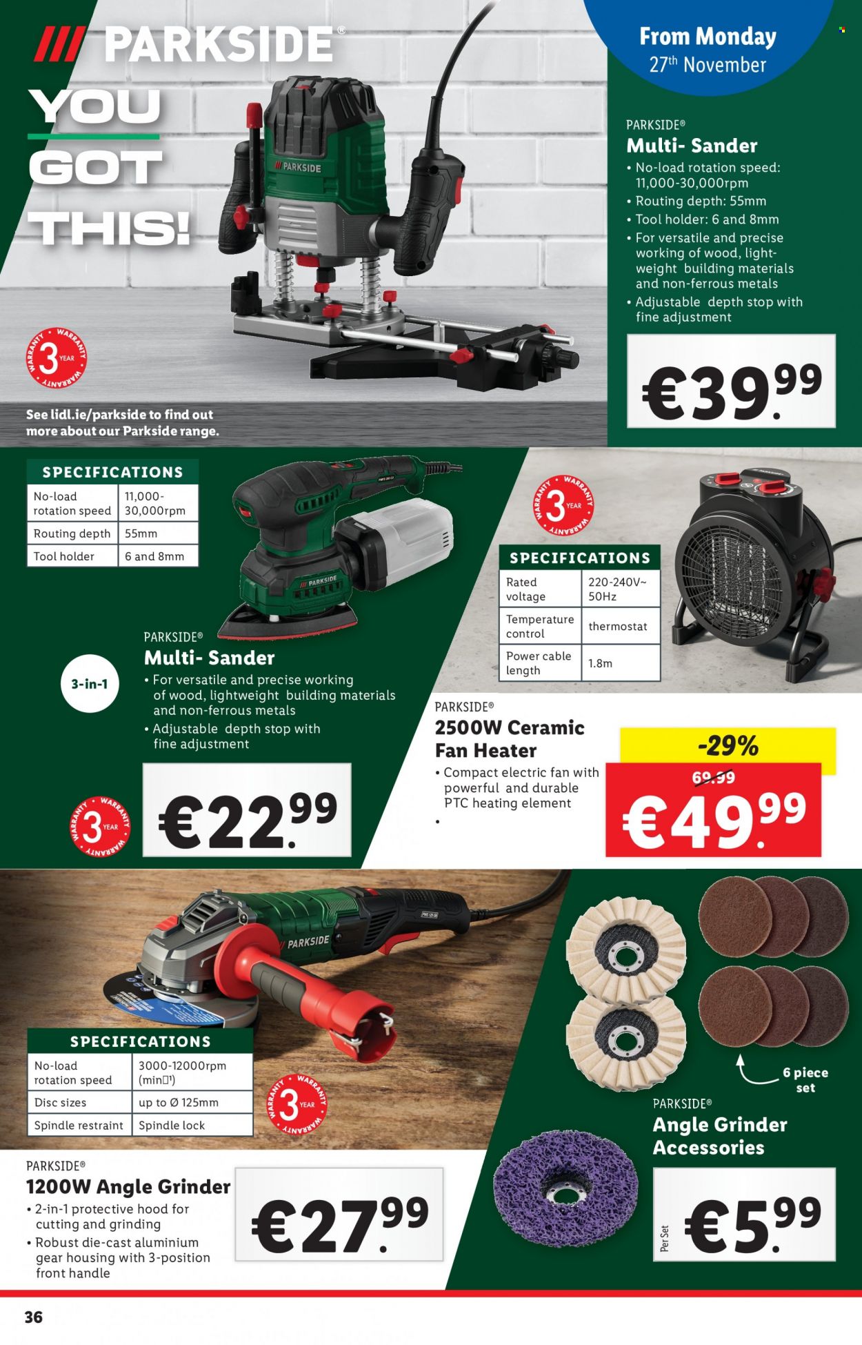Lidl offer - 23.11.2023 - 29.11.2023. Page 36
