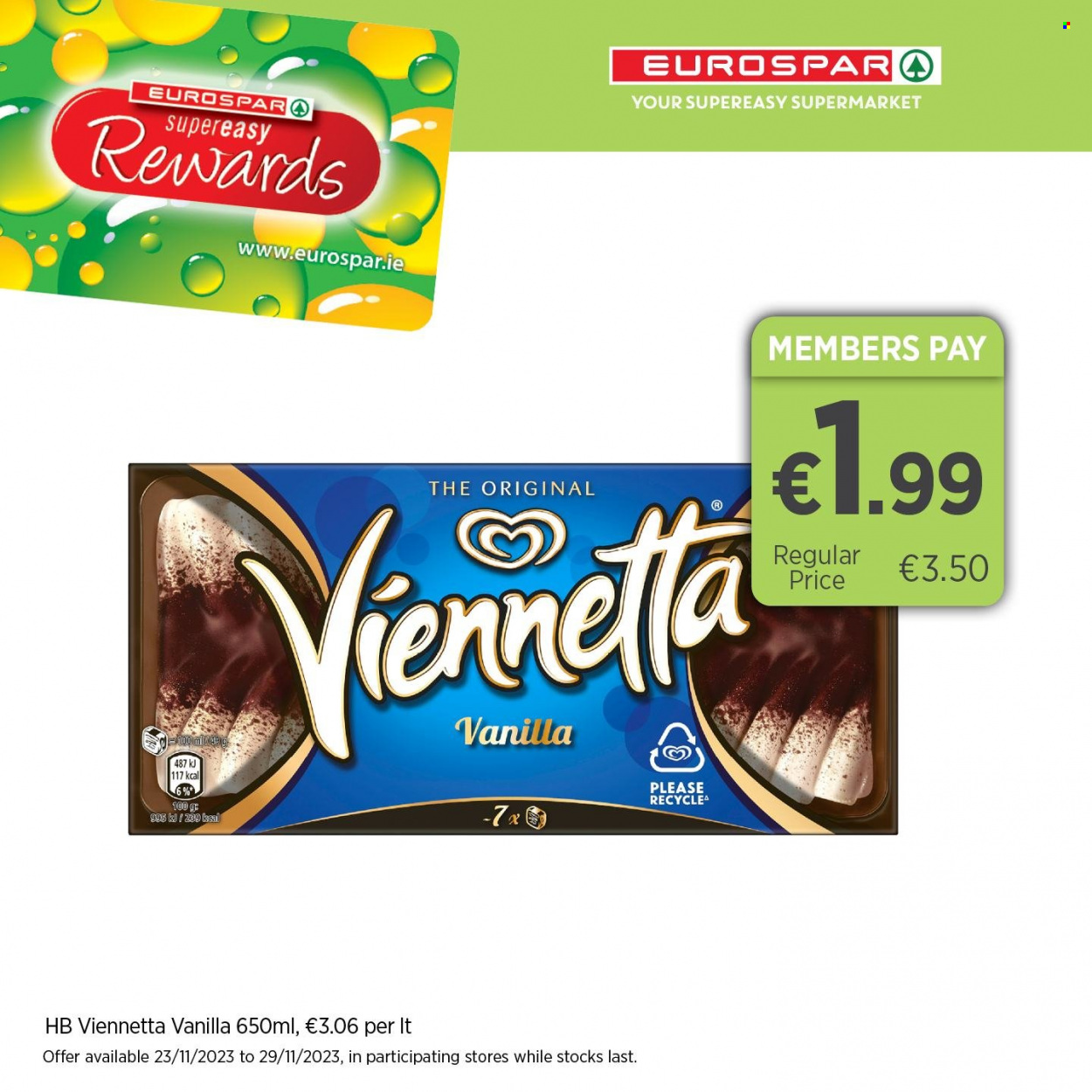 EUROSPAR offer - 23.11.2023 - 29.11.2023. Page 1