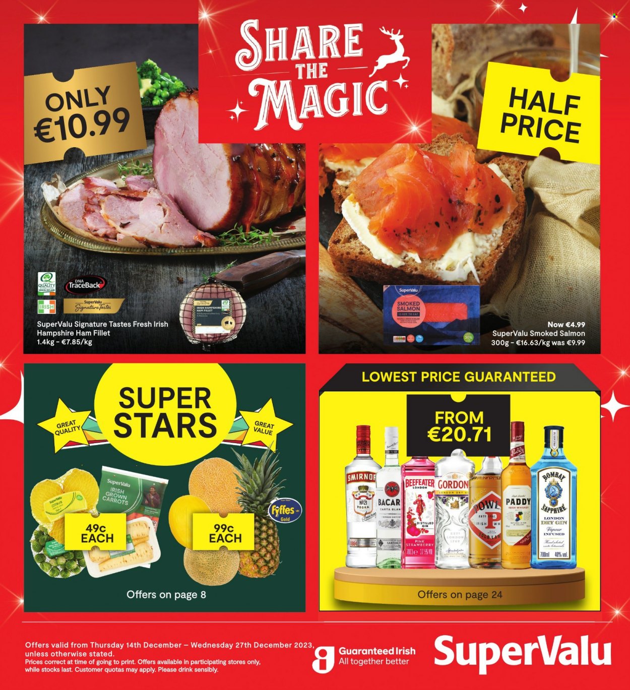 SuperValu offer - 14.12.2023 - 27.12.2023. Page 1