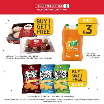 EUROSPAR offer  - 18.12.2023 - 20.12.2023.