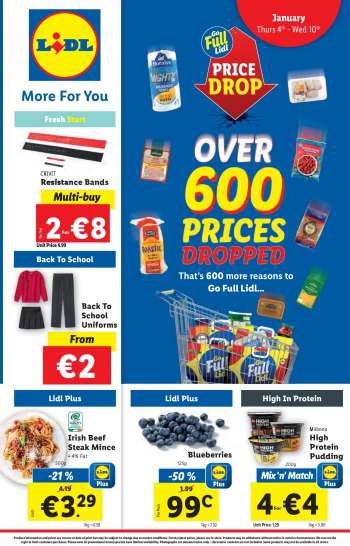 Lidl offer  - 04.01.2024 - 10.01.2024.