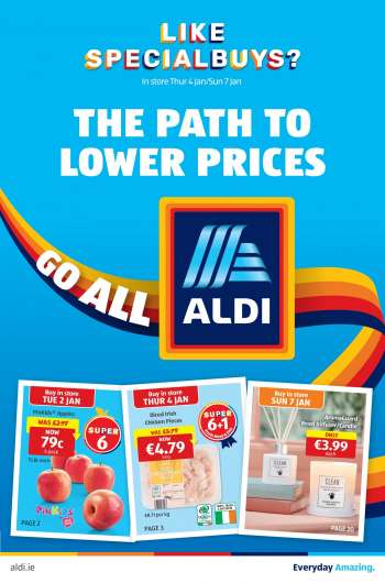 Aldi offer  - 04.01.2024 - 10.01.2024.