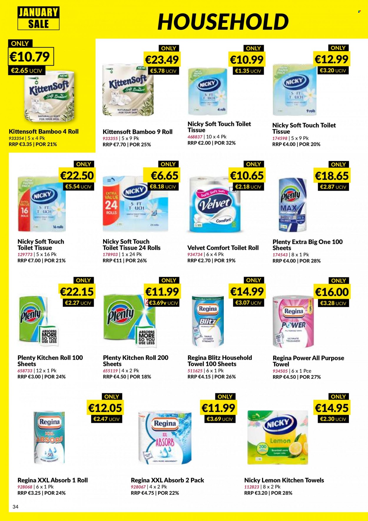 MUSGRAVE Market Place offer - 31.12.2023 - 20.01.2024. Page 34