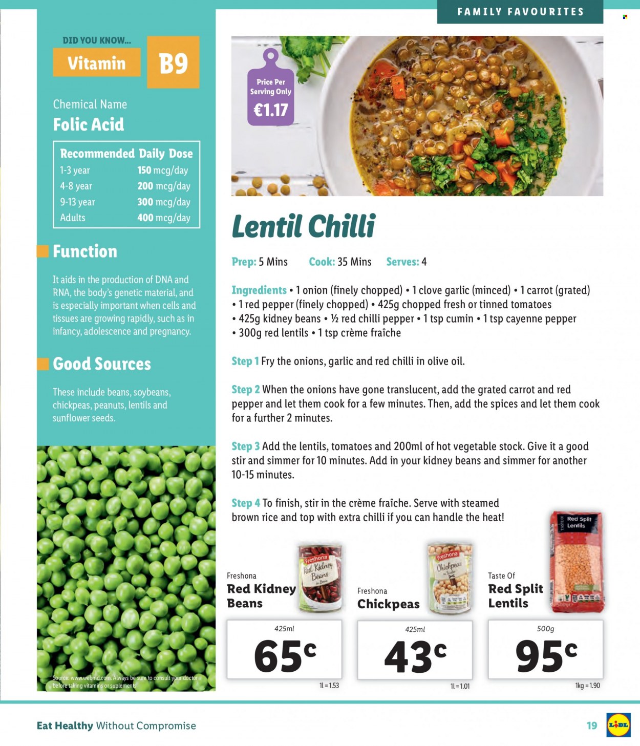 Lidl offer. Page 19