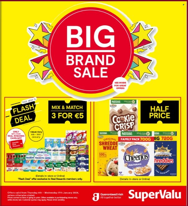 SuperValu offer - 04.01.2024 - 17.01.2024. Page 1