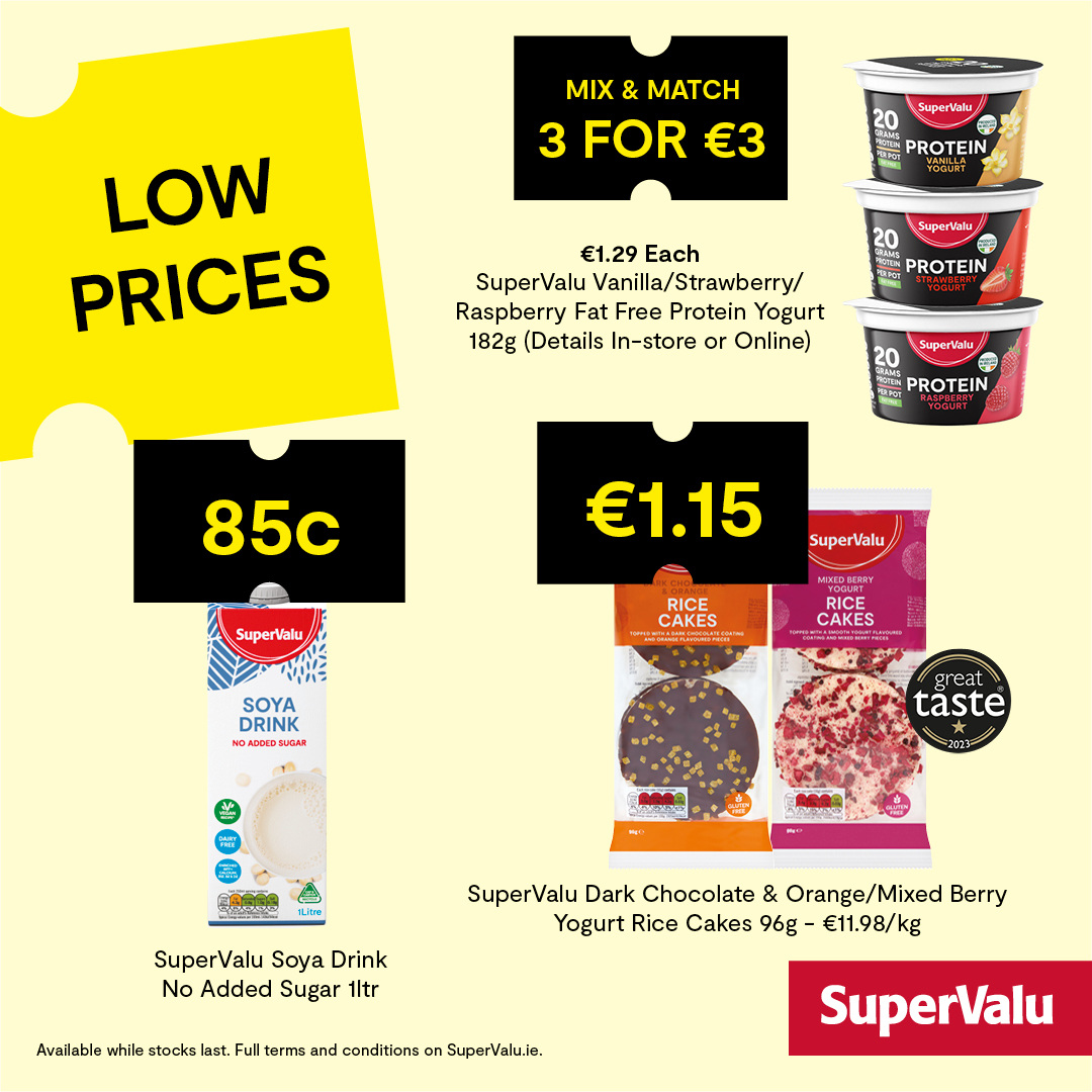 SuperValu offer. Page 1