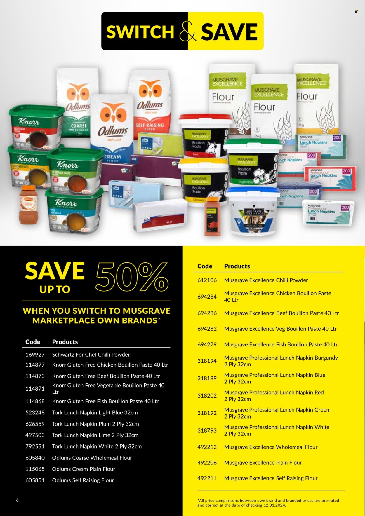 MUSGRAVE Market Place offer - 28.01.2024 - 23.03.2024. Page 6
