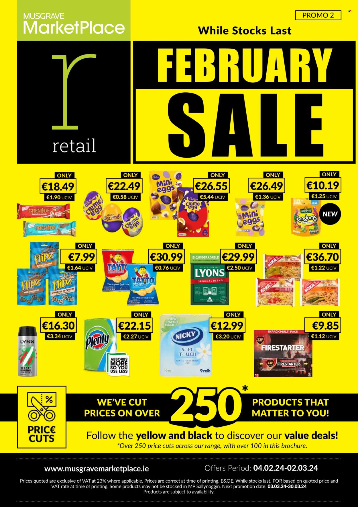 MUSGRAVE Market Place offer - 04.02.2024 - 02.03.2024. Page 1