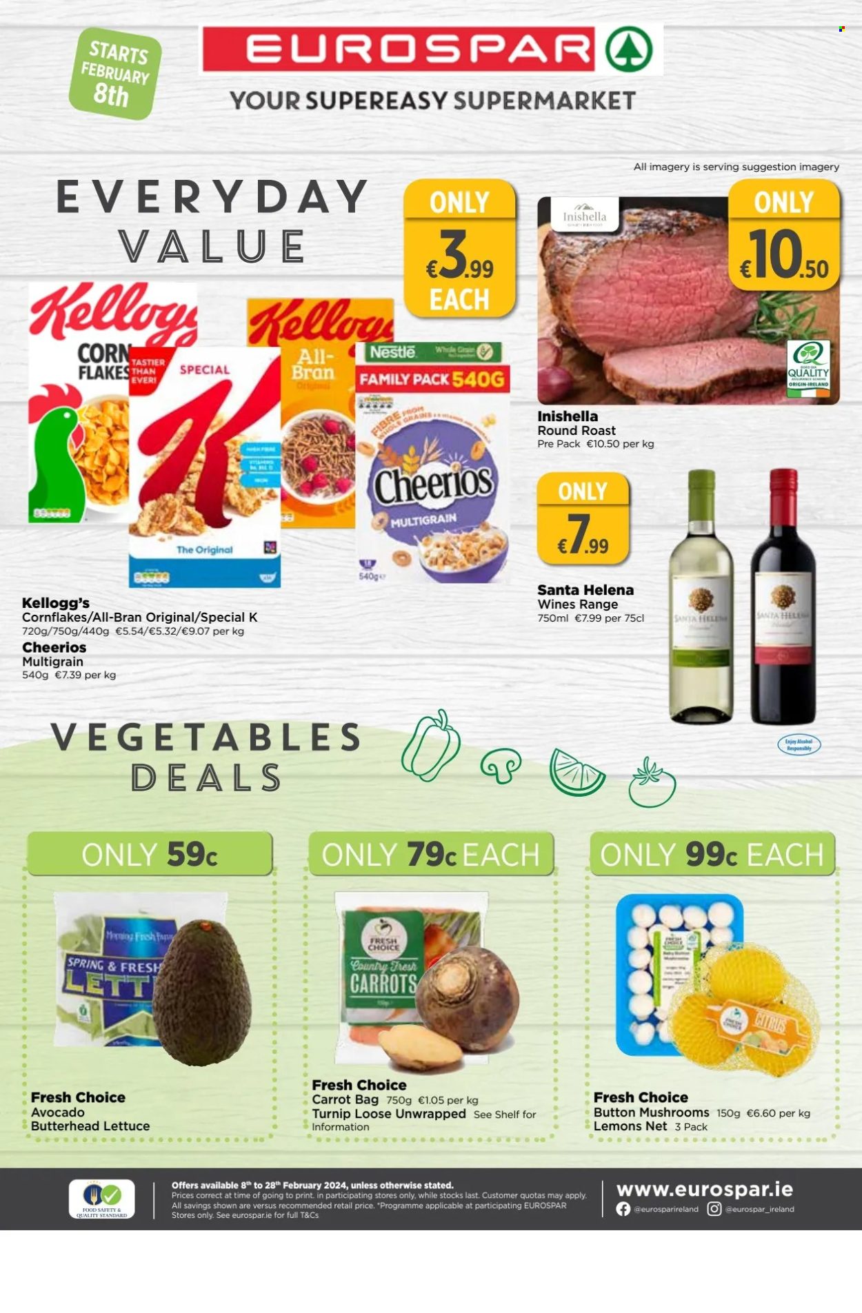 EUROSPAR offer - 08.02.2024 - 28.02.2024. Page 1