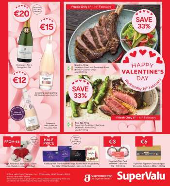 SuperValu offer  - 01.02.2024 - 14.02.2024.