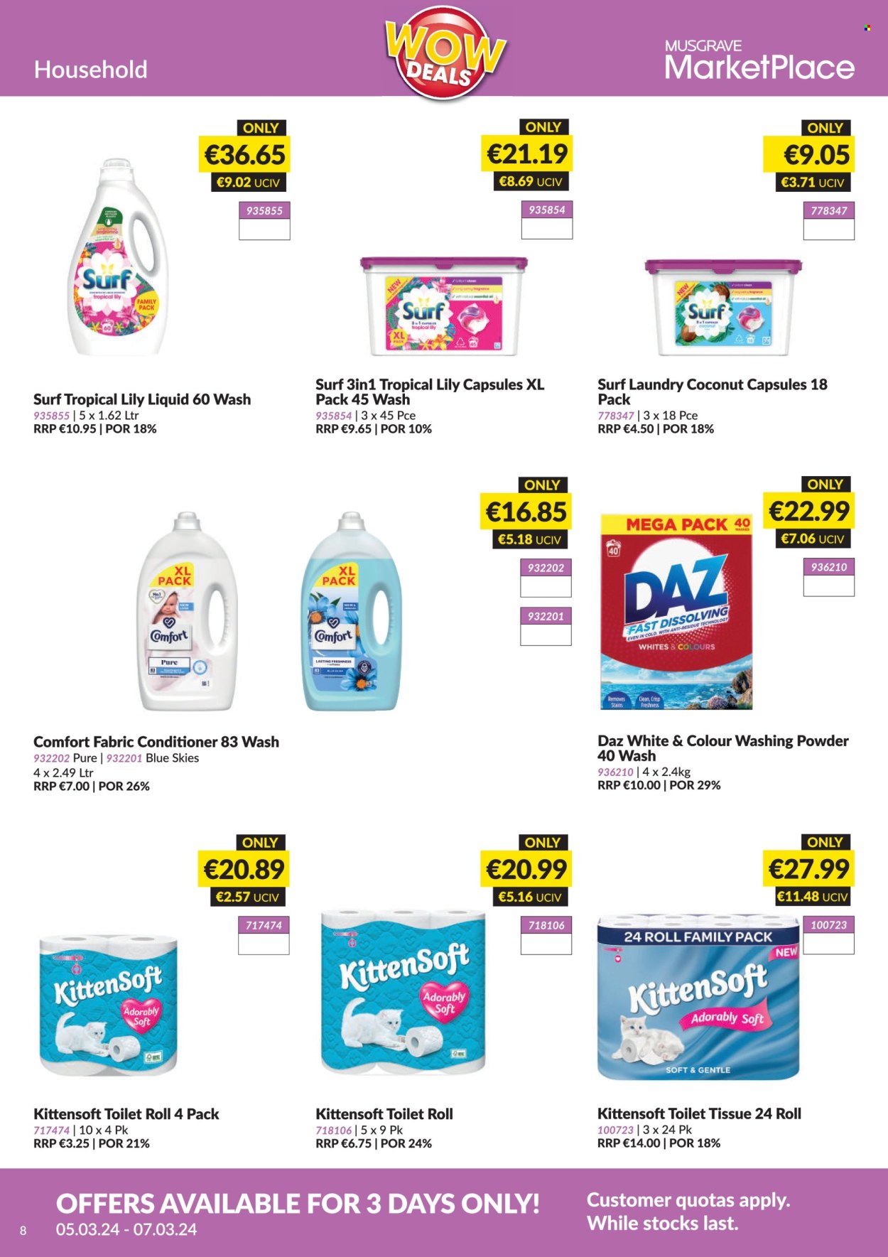 MUSGRAVE Market Place offer - 05.03.2024 - 07.03.2024. Page 8