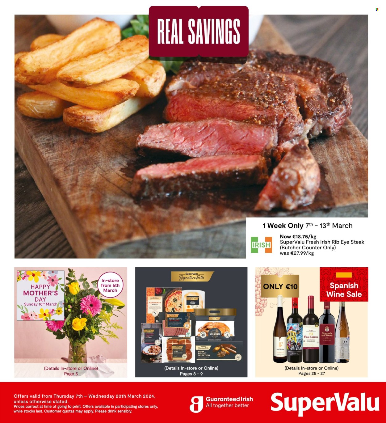 SuperValu offer - 07.03.2024 - 20.03.2024. Page 1