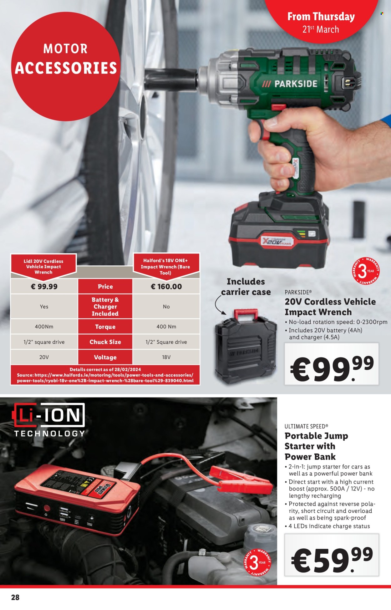 Lidl offer - 21.03.2024 - 27.03.2024. Page 28