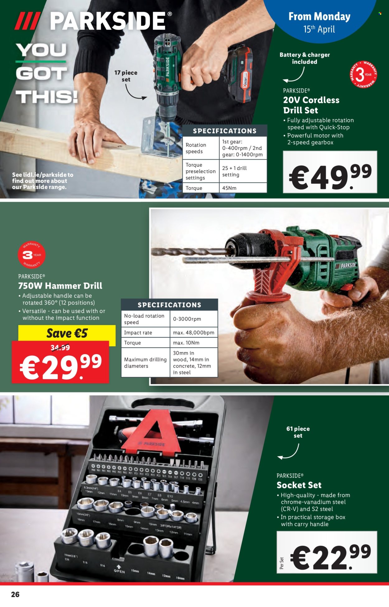 Lidl offer - 11.04.2024 - 17.04.2024. Page 26