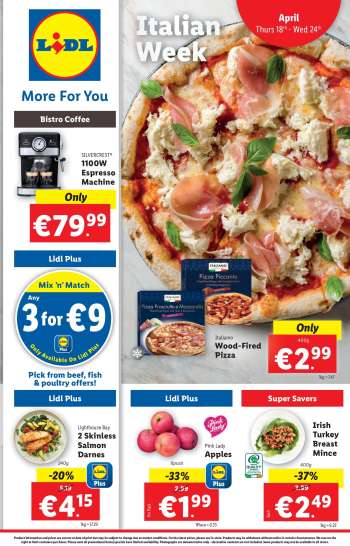 Lidl offer  - 18.04.2024 - 24.04.2024.
