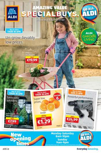 Aldi offer  - 18.04.2024 - 24.04.2024.