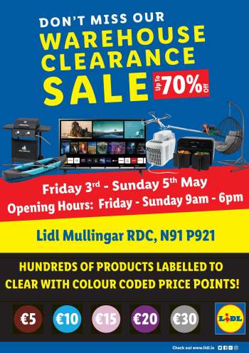 Lidl offer  - 03.05.2024 - 05.05.2024.