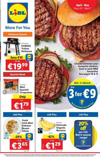 Lidl offer  - 25.04.2024 - 01.05.2024.