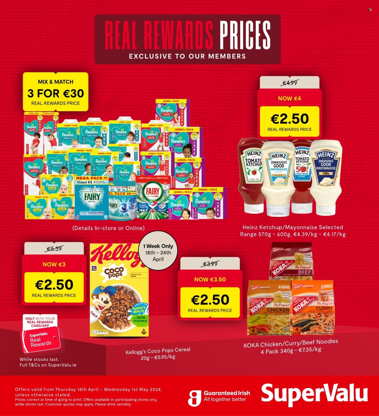 SuperValu offer - 18.04.2024 - 01.05.2024. Page 1