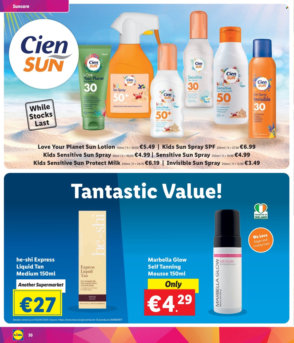 Lidl offer. Page 30
