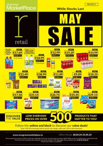 MUSGRAVE Market Place offer  - 28.04.2024 - 25.05.2024.