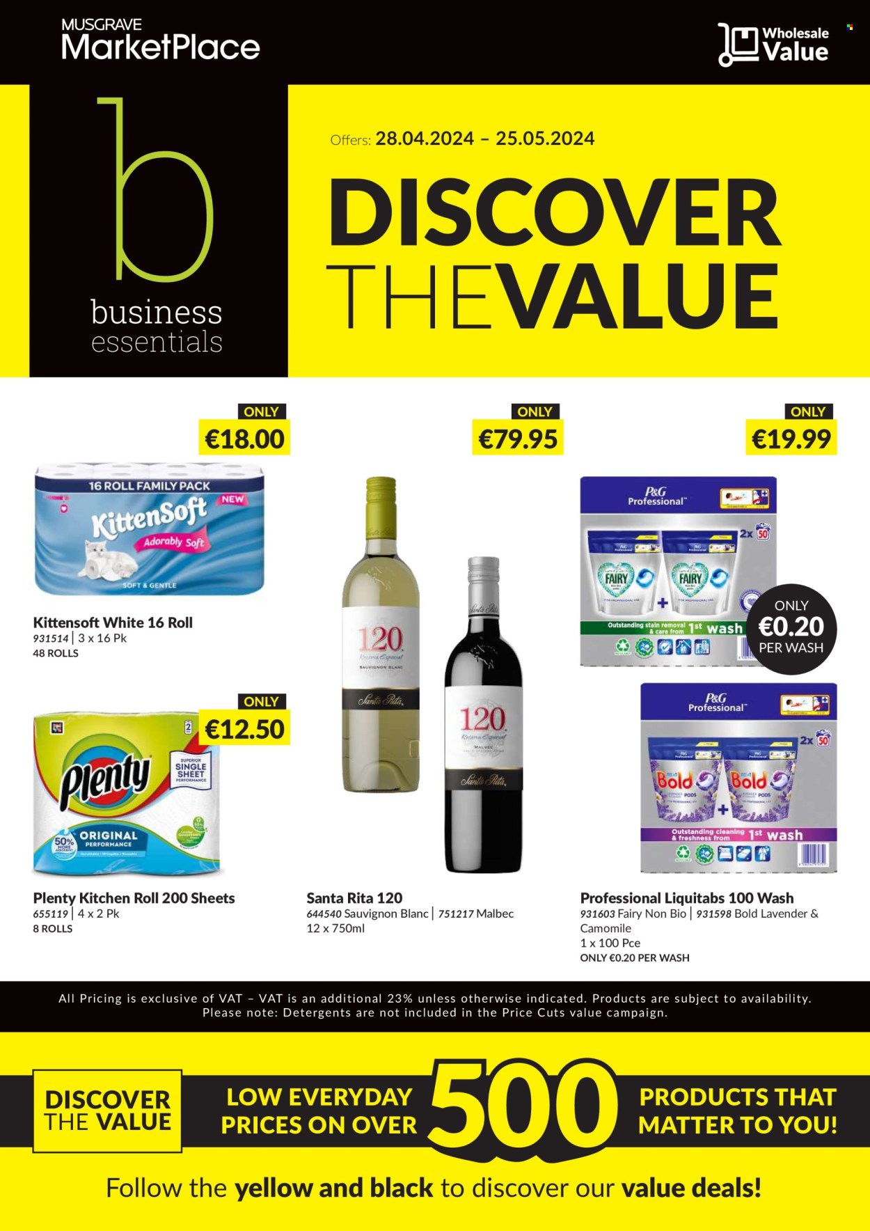 MUSGRAVE Market Place offer - 28.04.2024 - 25.05.2024. Page 1
