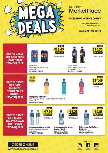 MUSGRAVE Market Place offer  - 12.05.2024 - 25.05.2024.
