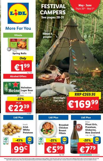 Lidl offer  - 30.05.2024 - 05.06.2024.