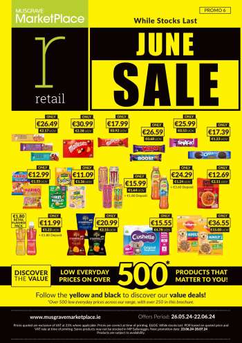 MUSGRAVE Market Place offer  - 26.05.2024 - 22.06.2024.