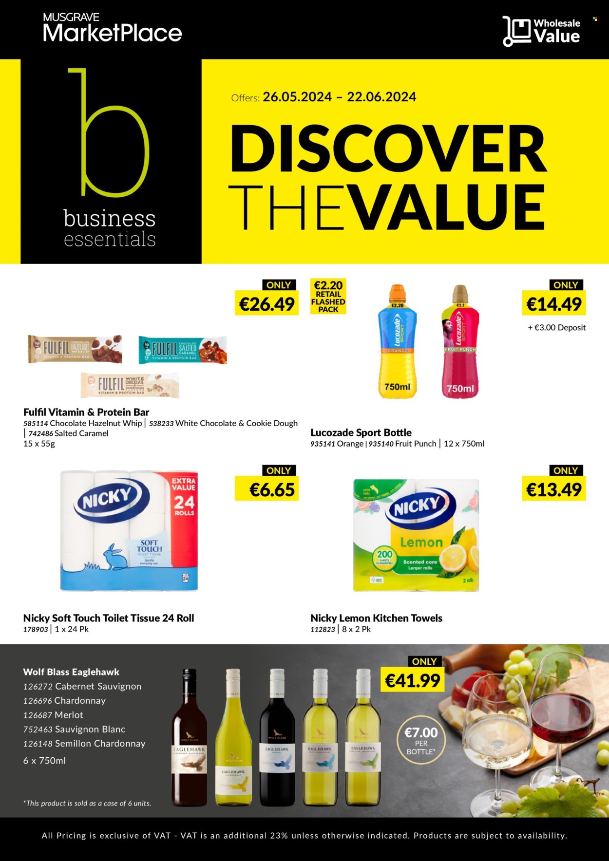 MUSGRAVE Market Place offer - 26.05.2024 - 22.06.2024. Page 1