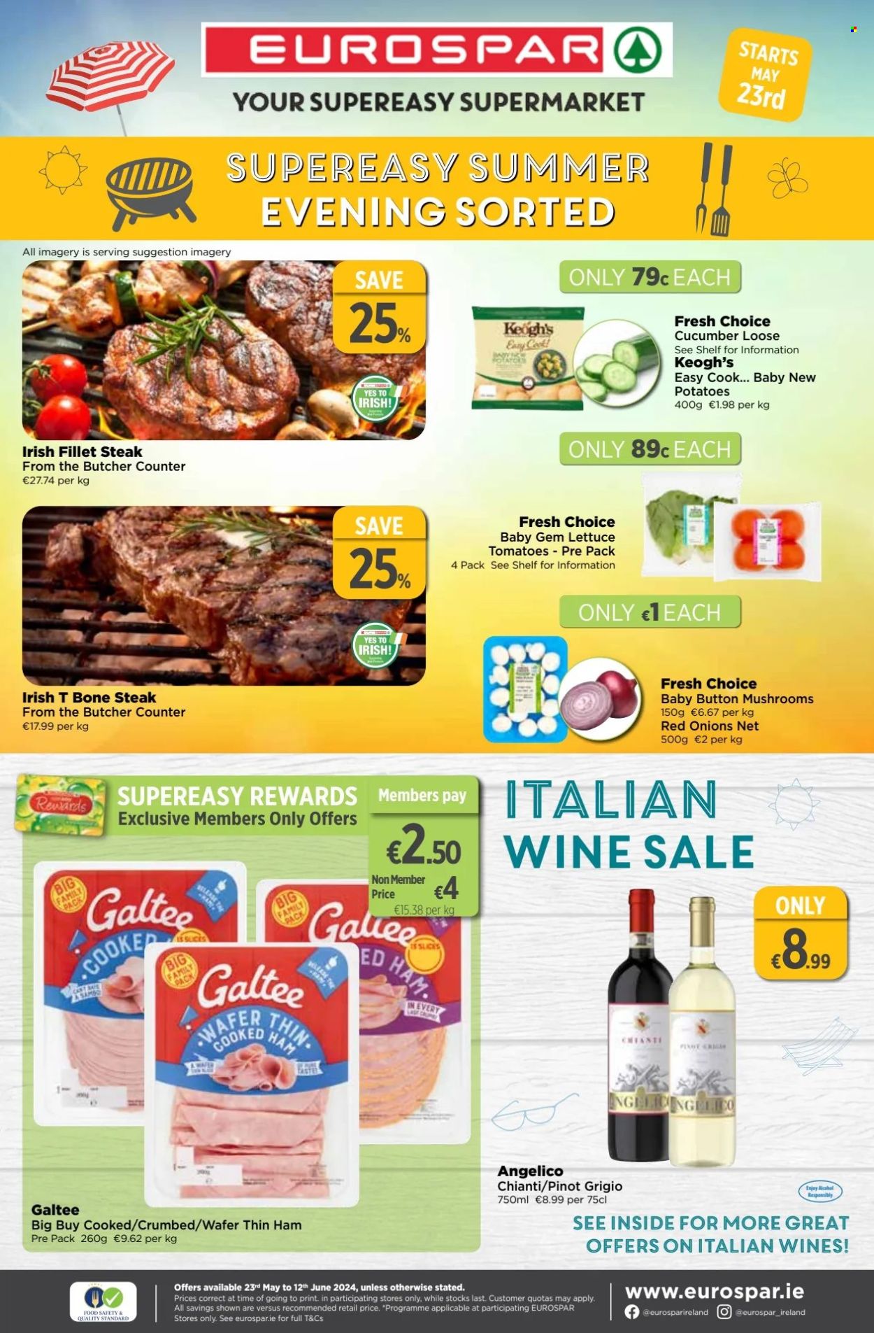 EUROSPAR offer - 23.05.2024 - 12.06.2024. Page 1