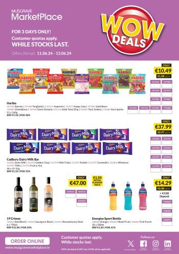 MUSGRAVE Market Place offer  - 11.06.2024 - 13.06.2024.