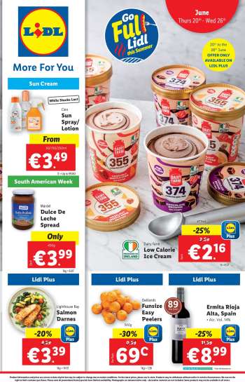 Lidl offer  - 20.06.2024 - 26.06.2024.