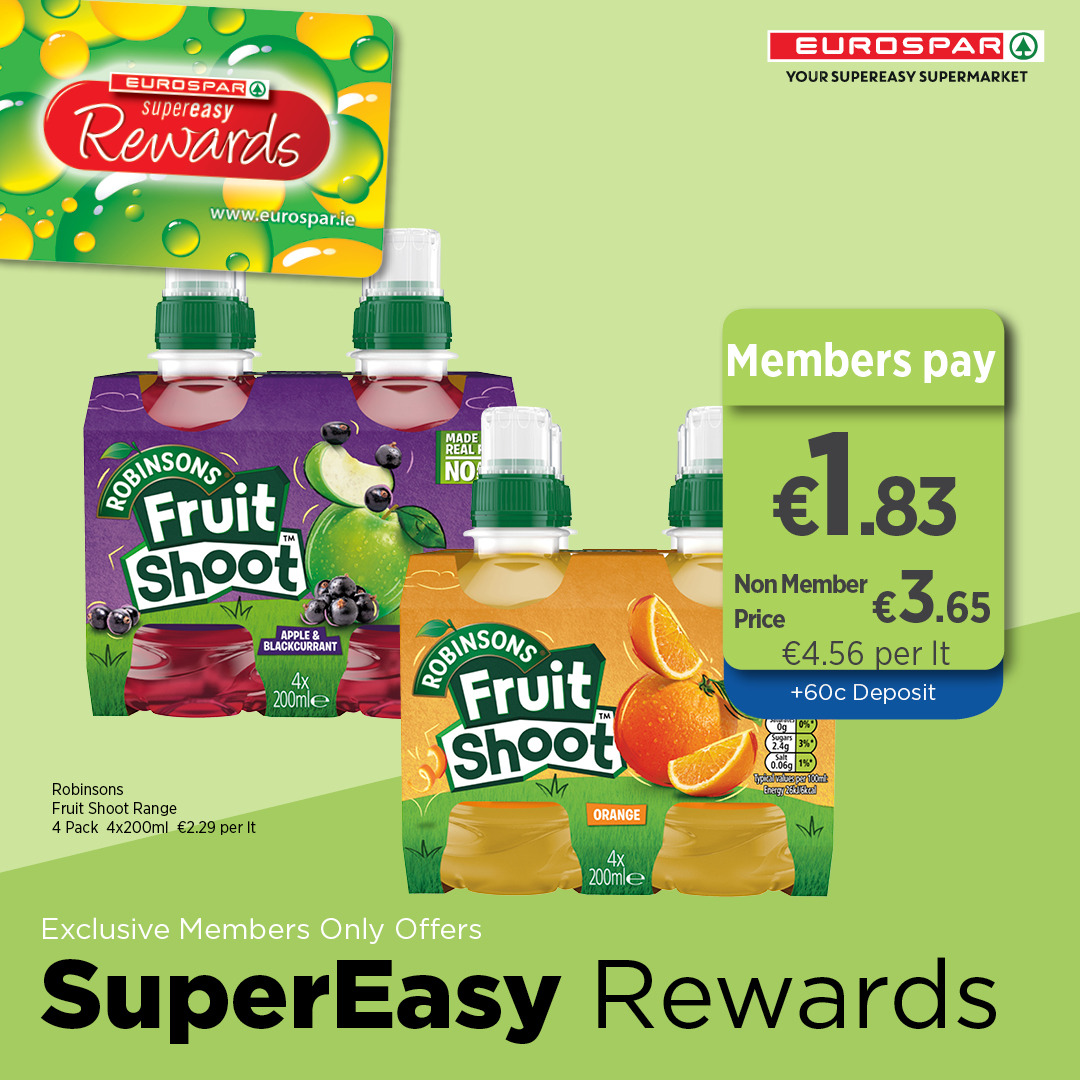 EUROSPAR offer. Page 1