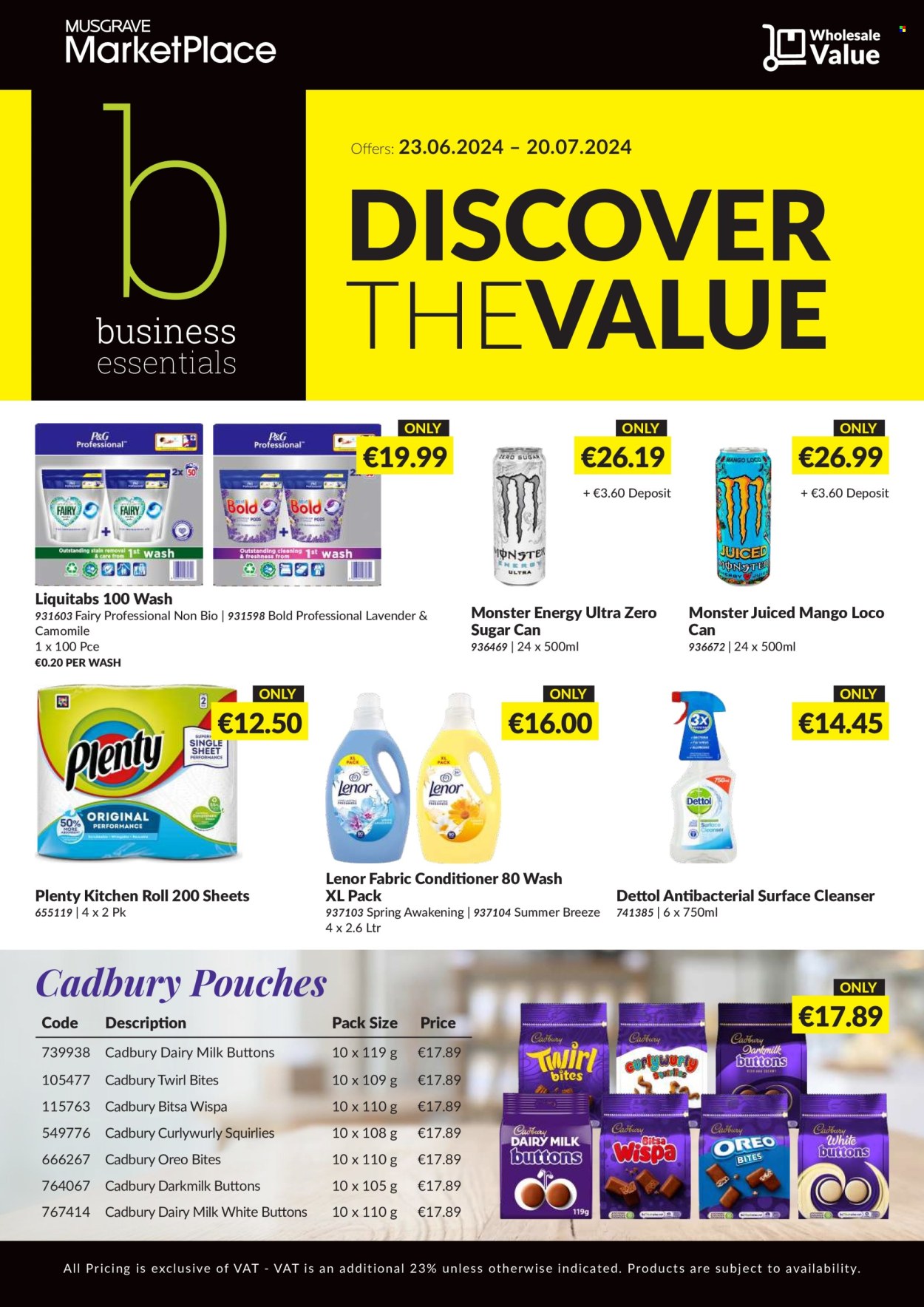 MUSGRAVE Market Place offer - 23.06.2024 - 20.07.2024. Page 1