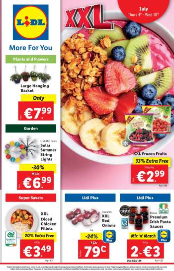 Lidl offer  - 04.07.2024 - 10.07.2024.