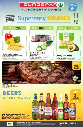 EUROSPAR offer  - 04.07.2024 - 24.07.2024.