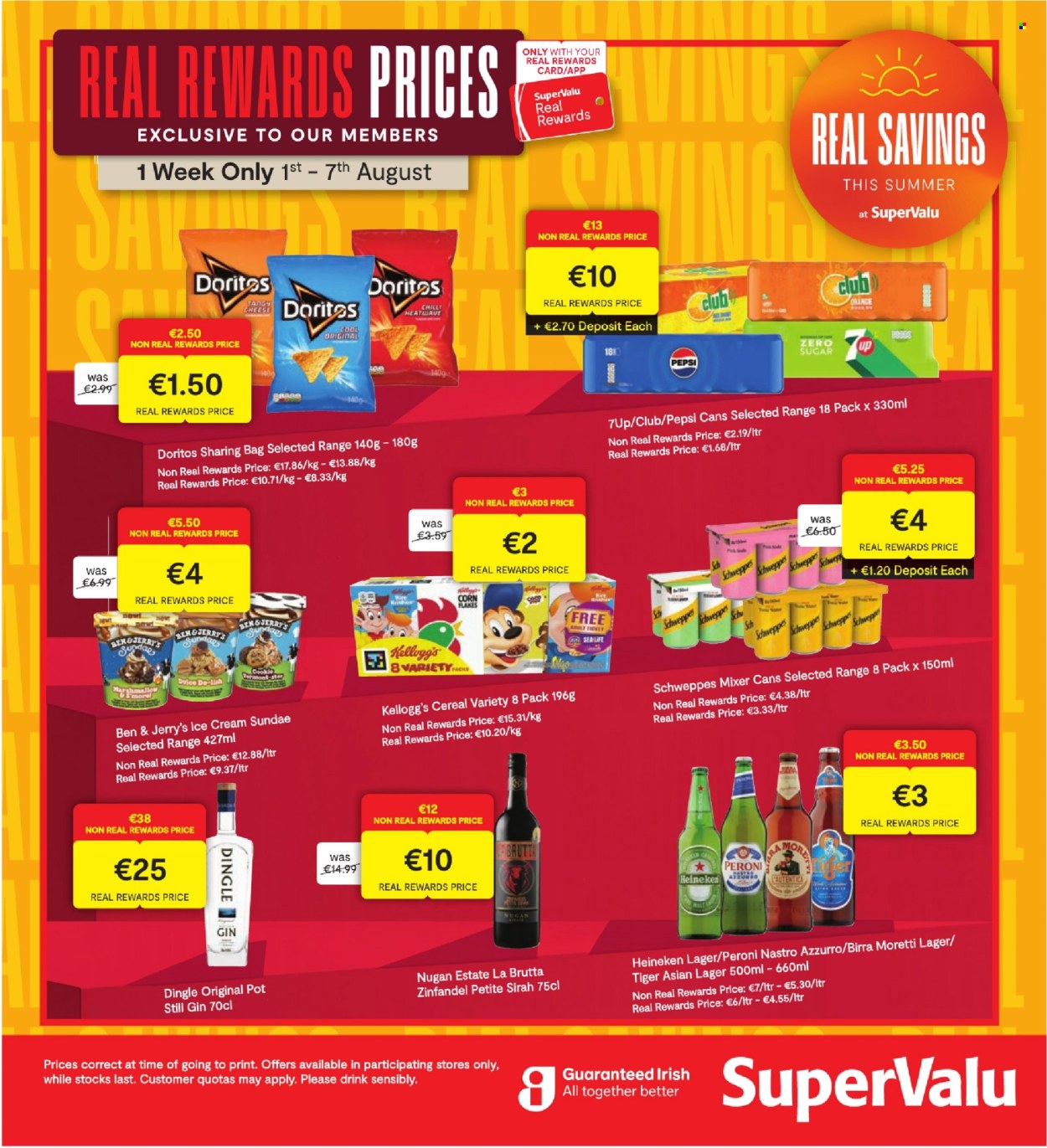 SuperValu offer - 01.08.2024 - 07.08.2024. Page 1