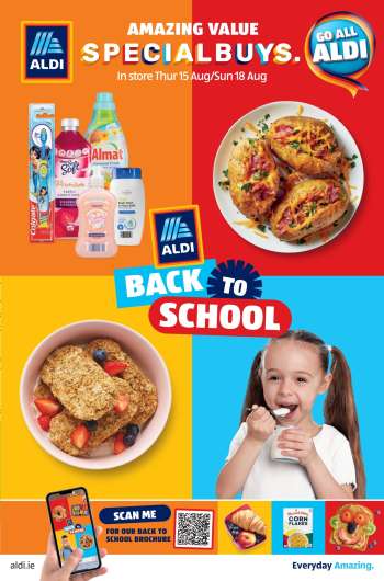 Aldi offer  - 15.08.2024 - 18.08.2024.