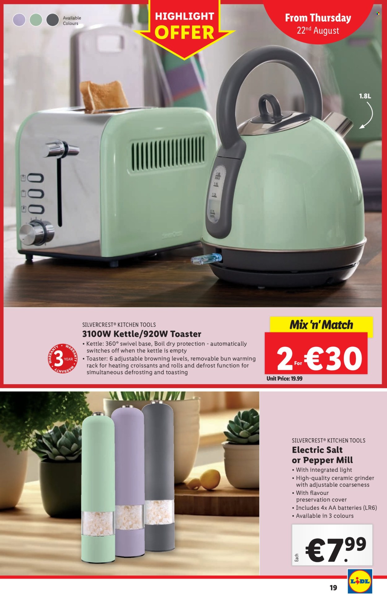 Lidl offer - 22.08.2024 - 28.08.2024. Page 19
