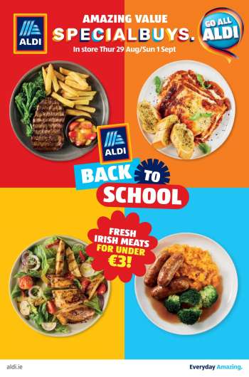 Aldi offer  - 29.08.2024 - 01.09.2024.