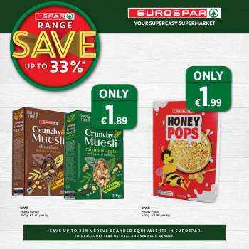 EUROSPAR offer .