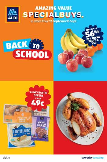 Aldi offer  - 12.09.2024 - 15.09.2024.