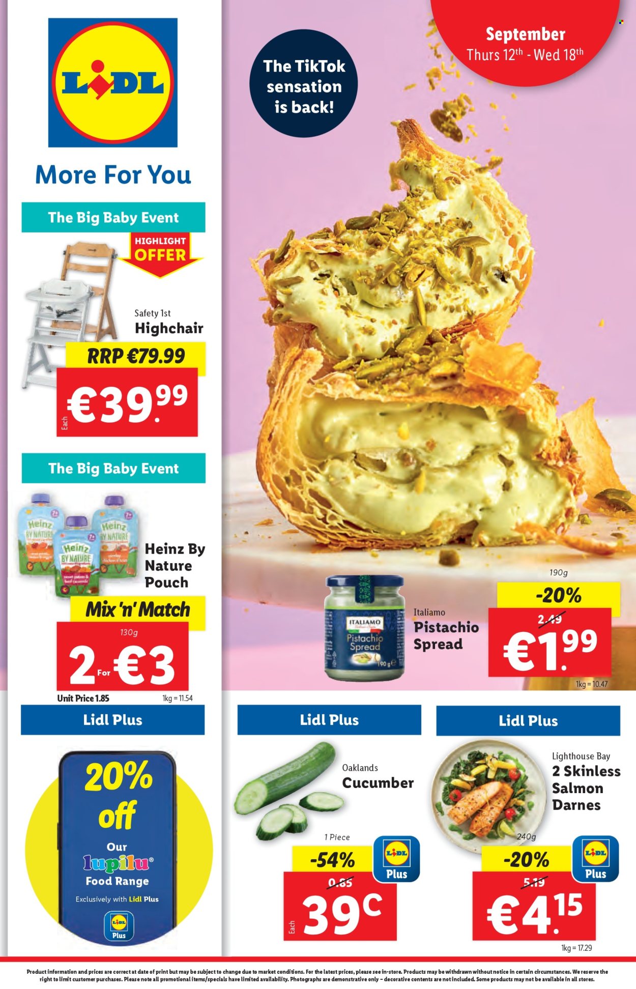 Lidl offer - 12.09.2024 - 18.09.2024. Page 1