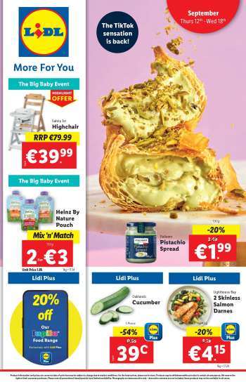 Lidl offer  - 12.09.2024 - 18.09.2024.
