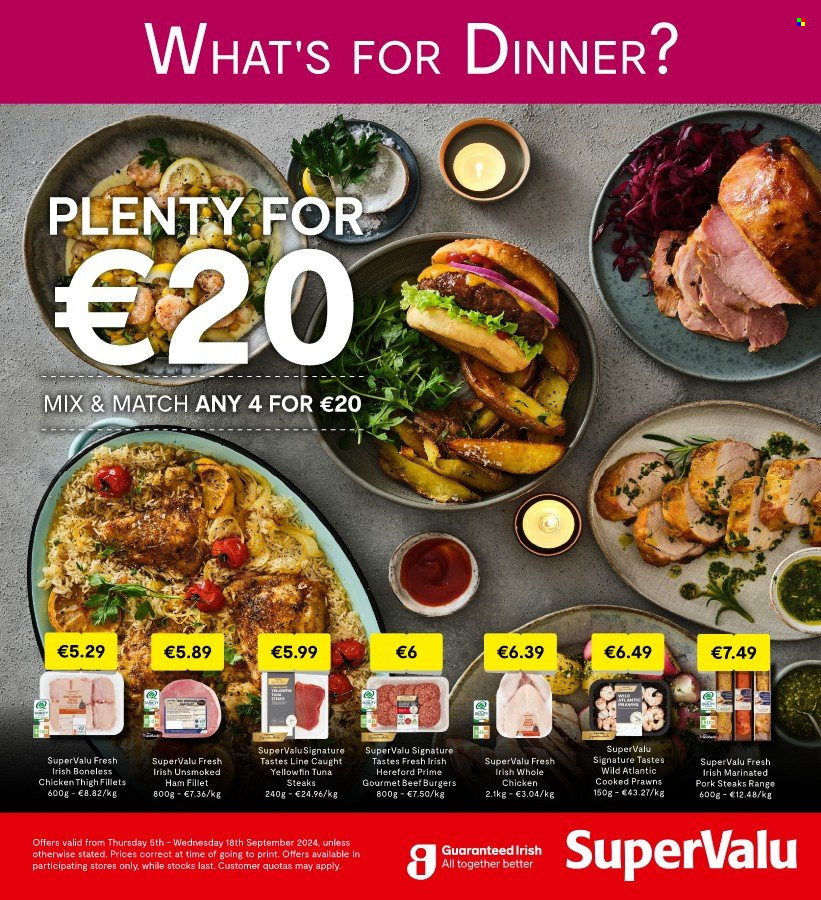 SuperValu offer. Page 1