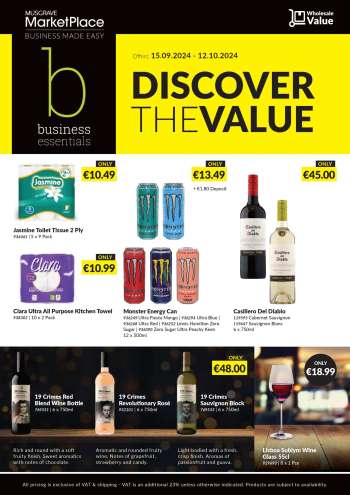 MUSGRAVE Market Place offer  - 15.09.2024 - 12.10.2024.